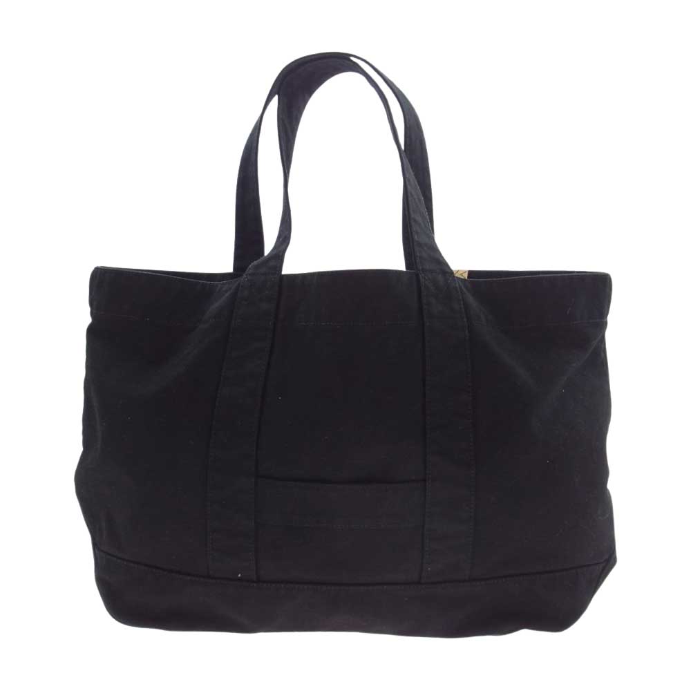 VISVIM ビズビム 19AW 0119403003007 HOMER TOTE CANVAS L ホーマー トート キャンバス バッグ ブラック系【中古】
