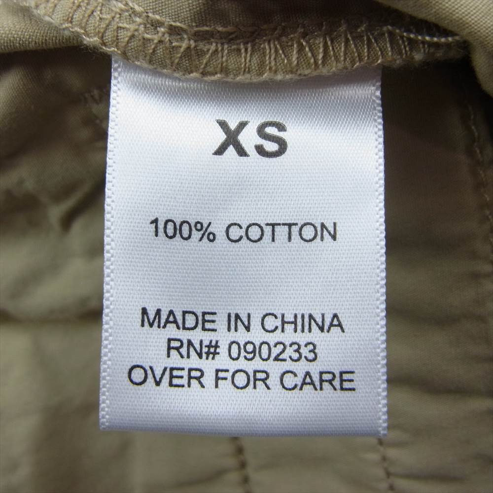 FEAR OF GOD フィアオブゴッド 21SS ESSENTIALS エッセンシャル Twill Pant ツイル イージー ワーク パンツ  ベージュ系 XS【極上美品】【中古】
