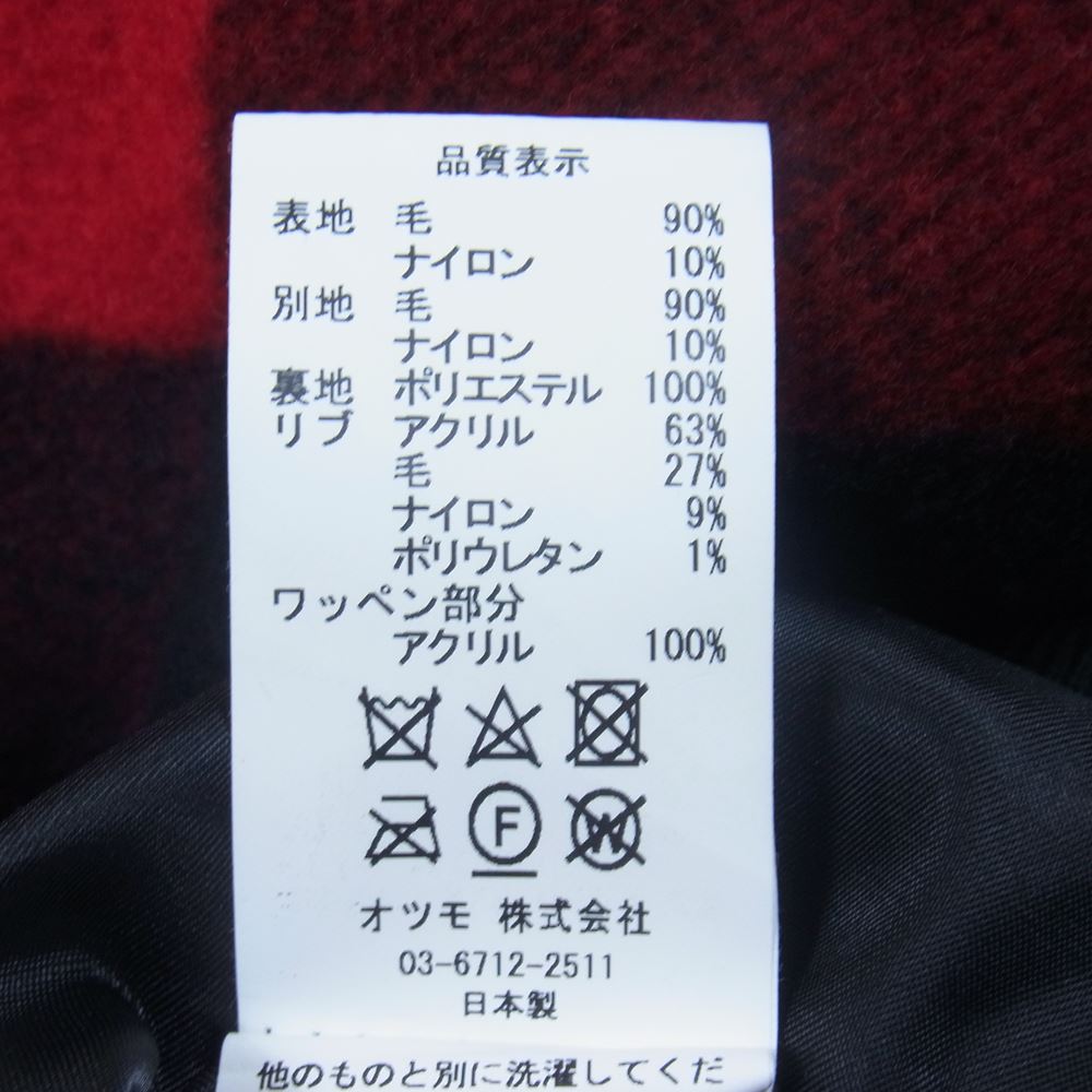 HUMAN MADE ヒューマンメイド ZIP-UP LUMBER JACKET RED ジップアップ ランバー ジャケット レッド系 ブラック系 L【中古】