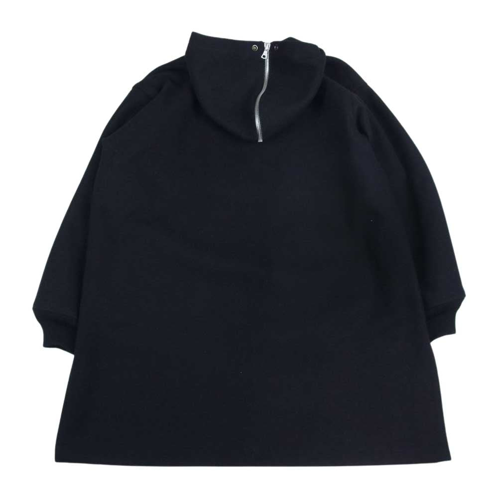 COMOLI コモリ 20AW S03-04013 メルトン フーデッド コート  ネイビー系 1【中古】