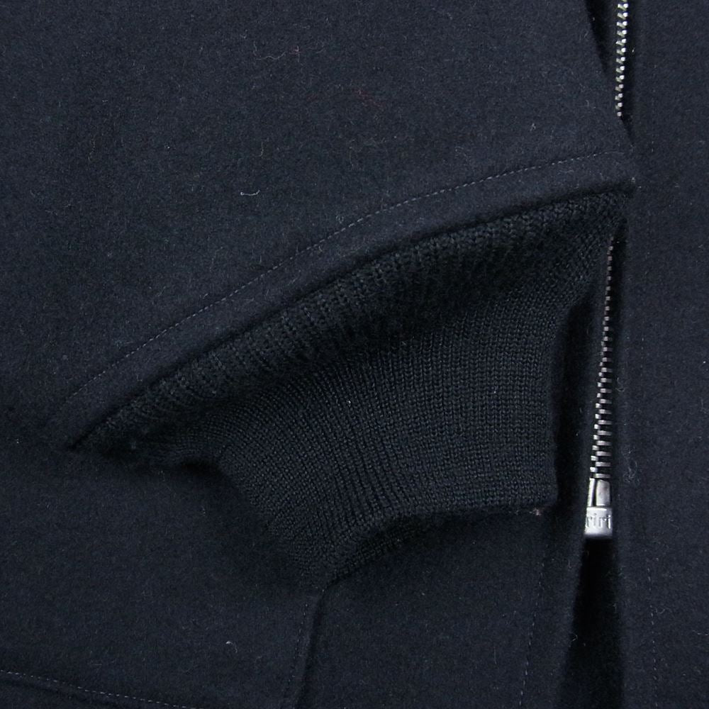COMOLI コモリ 20AW S03-04013 メルトン フーデッド コート  ネイビー系 1【中古】