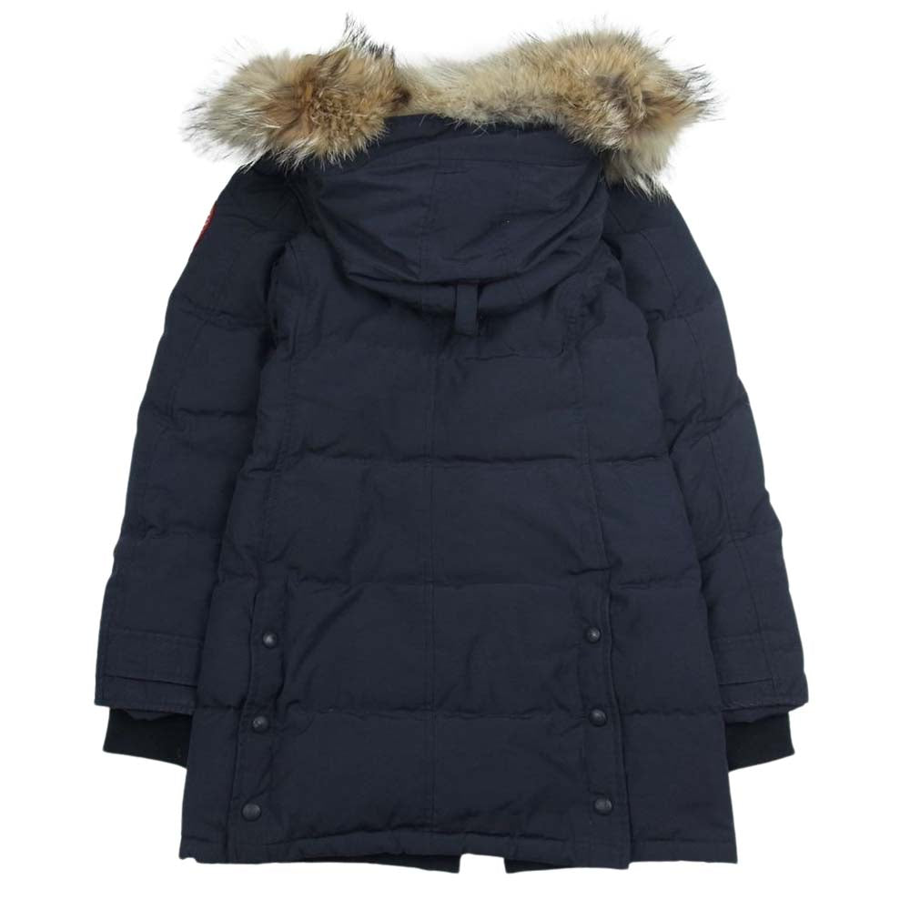 CANADA GOOSE カナダグース 2302JL 国内正規品 サザビーリーグ MACKENZIE PARKA マッケンジー パーカ ダウン ジャケット ネイビー系 XS【中古】