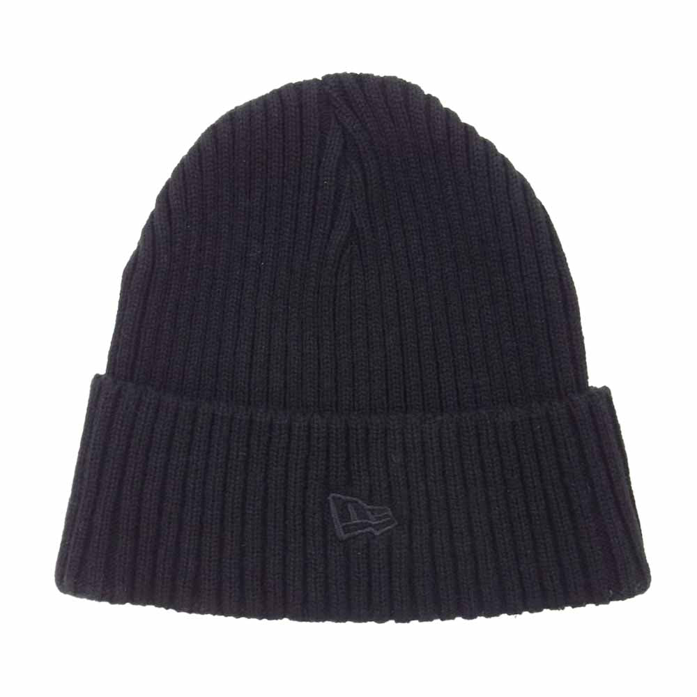 GOD SELECTION XXX ゴッドセレクション NEW ERA ニューエラ ミリタリー ビーニー ニットキャップ ブラック系【中古】