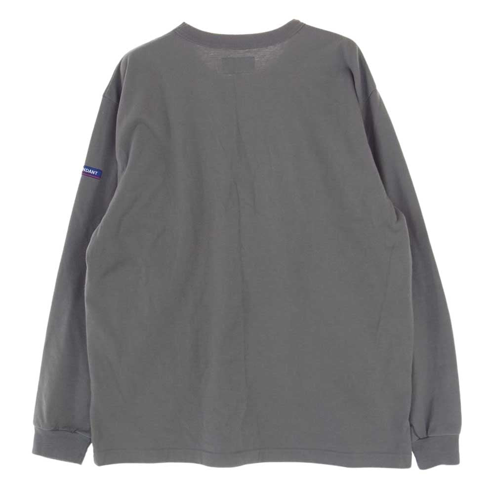 DESCENDANT ディセンダント HORIZON 長袖 Tシャツ カットソー グレー系 1【中古】