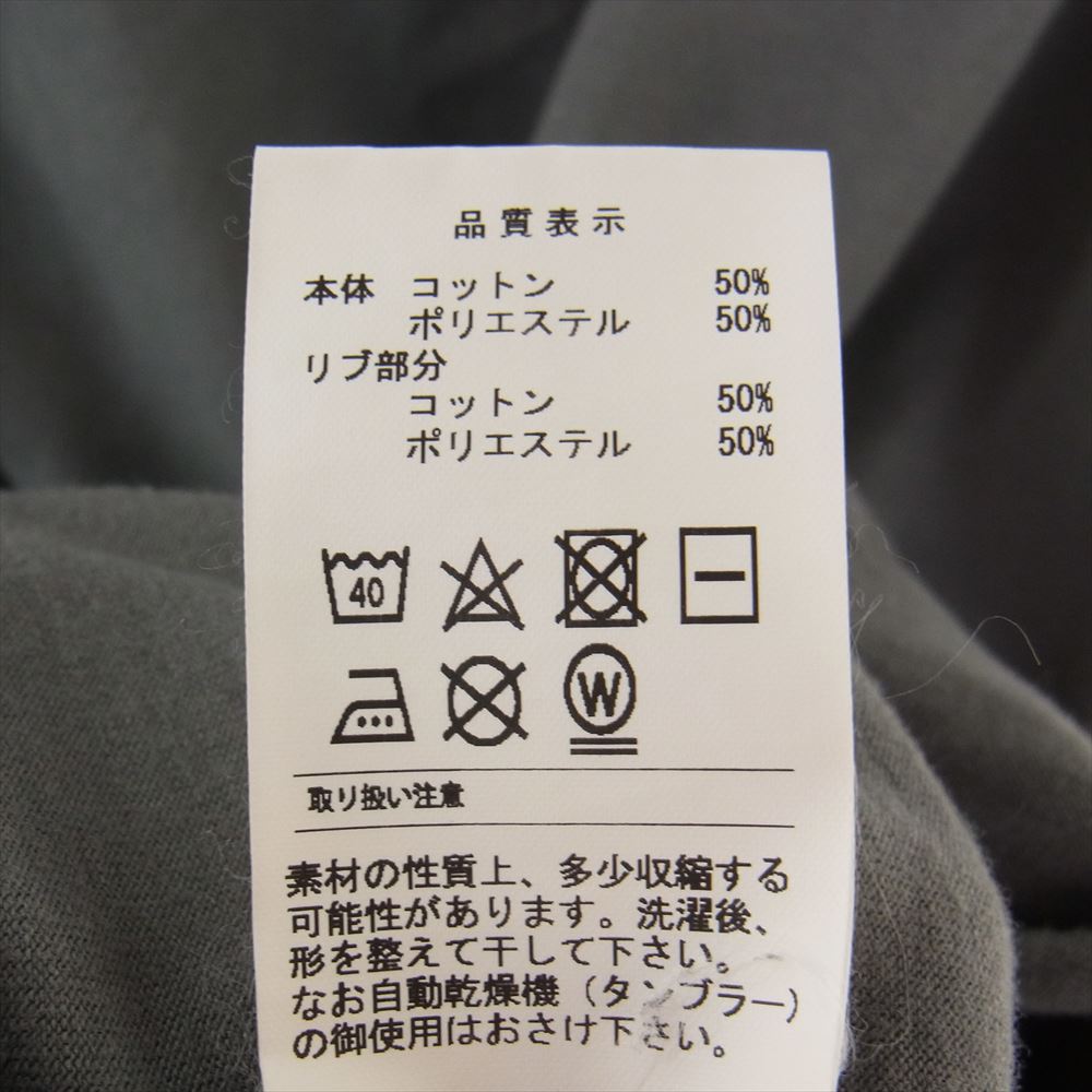 DESCENDANT ディセンダント HORIZON 長袖 Tシャツ カットソー グレー系 1【中古】