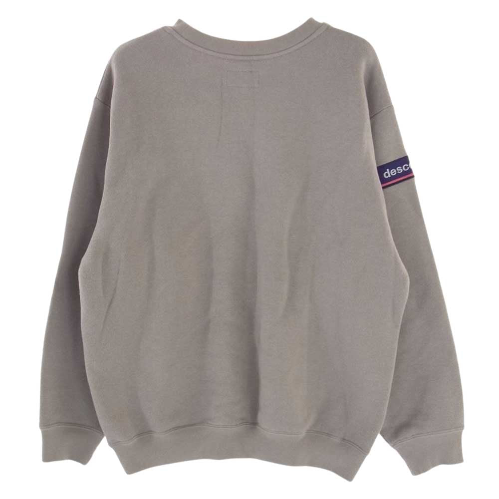 DESCENDANT ディセンダント HORIZON CREWNECK SWEATSHIRT クルーネック スウェット ブラウン系 1【中古】