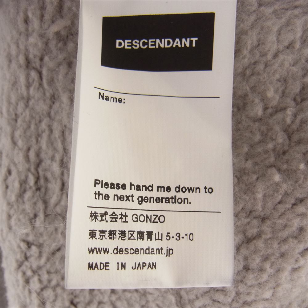DESCENDANT ディセンダント HORIZON CREWNECK SWEATSHIRT クルーネック スウェット ブラウン系 1【中古】