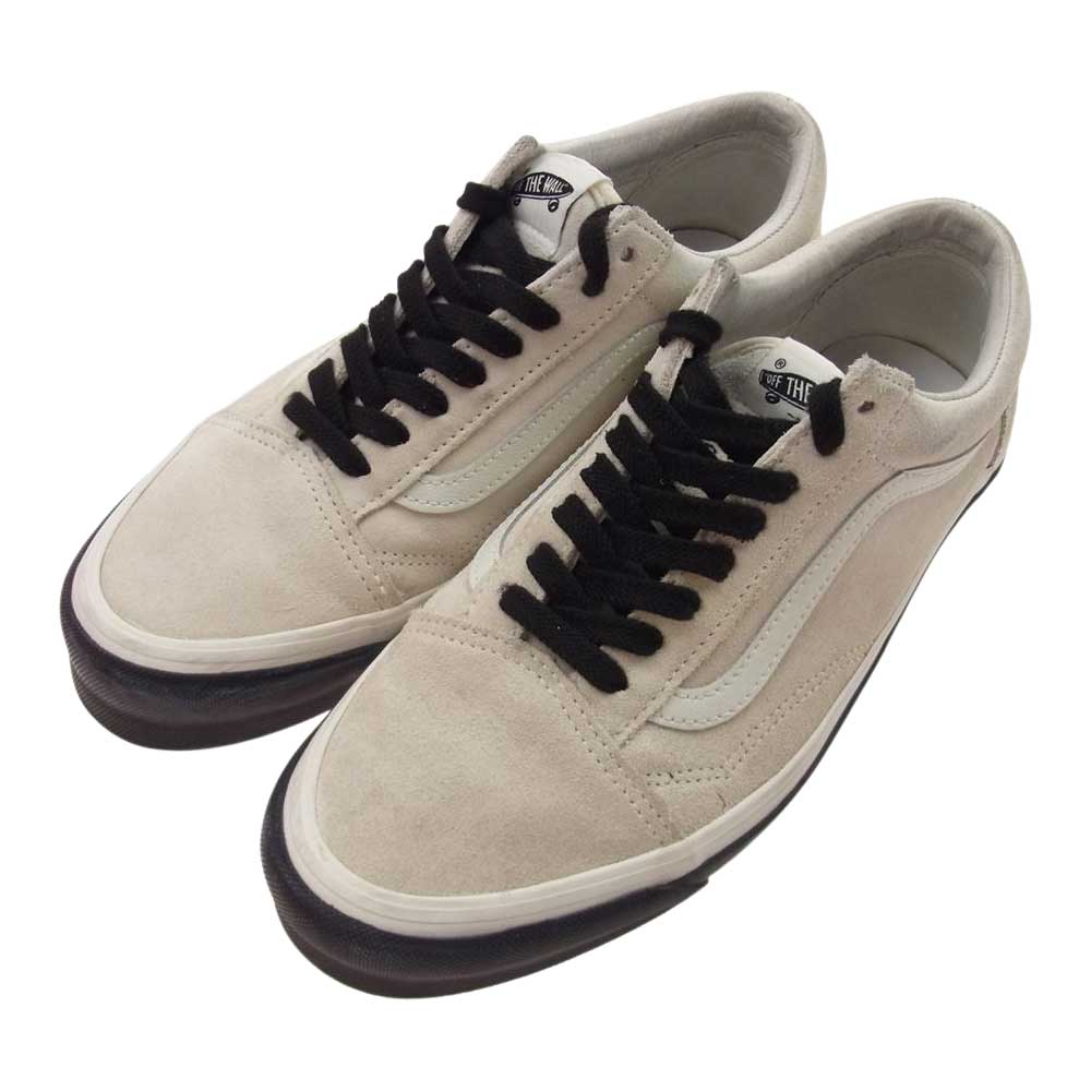 WTAPS ダブルタップス VN0A4P3X20F1 × VANS バンズ Og Old Skool Lx オールドスクール スニーカー ホワイト系 28cm【中古】