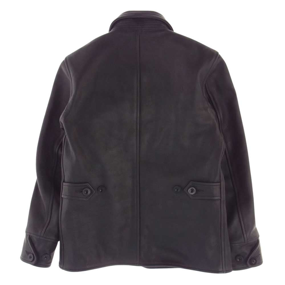 COLIMBO コリンボ ZX-0141 Stockman's Coat ストックマンズ コート ホースハイド ベジタン レザー ジャケット ダークブラウン系 34【中古】