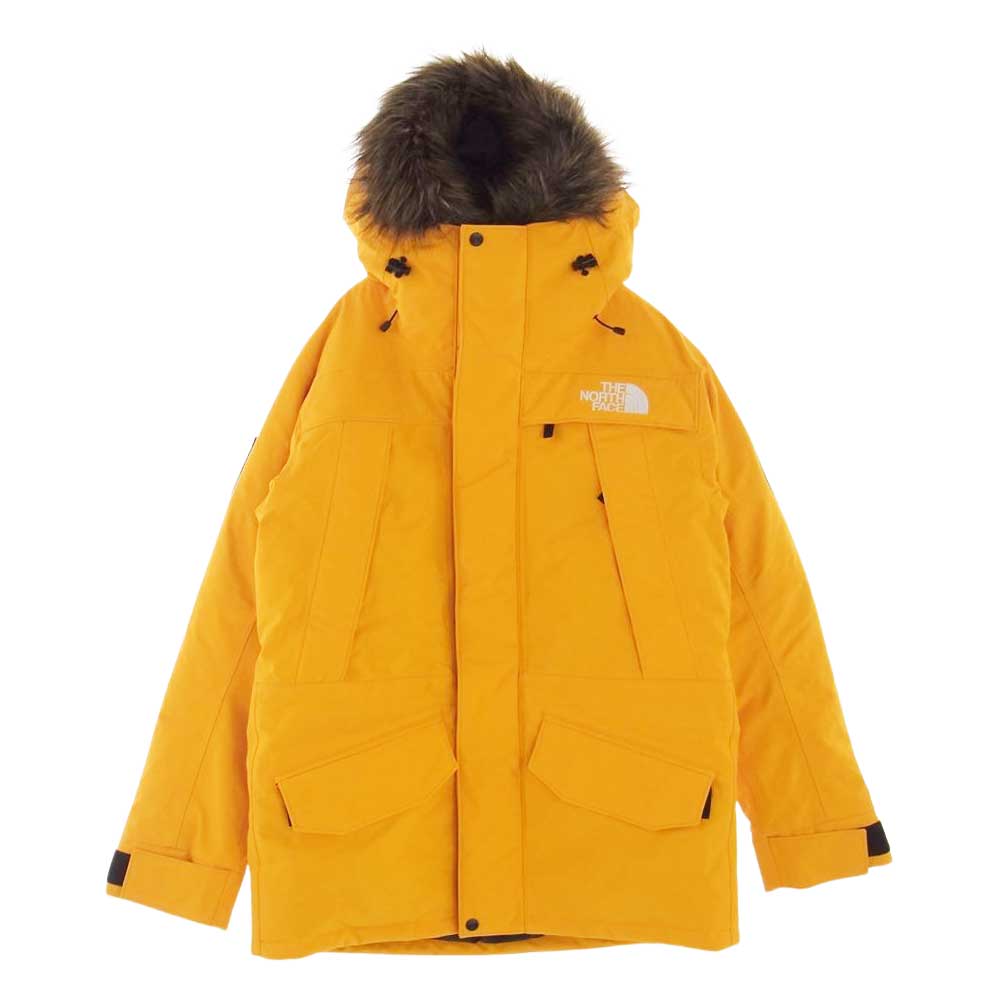 THE NORTH FACE ノースフェイス ND92032 ANTARCTICA PARKA アンタークティカ パーカ ダウン ジャケット イエロー系 L【美品】【中古】
