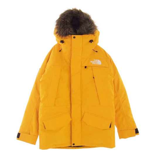 THE NORTH FACE ノースフェイス ND92032 ANTARCTICA PARKA アンタークティカ パーカ ダウン ジャケット イエロー系 L【美品】【中古】