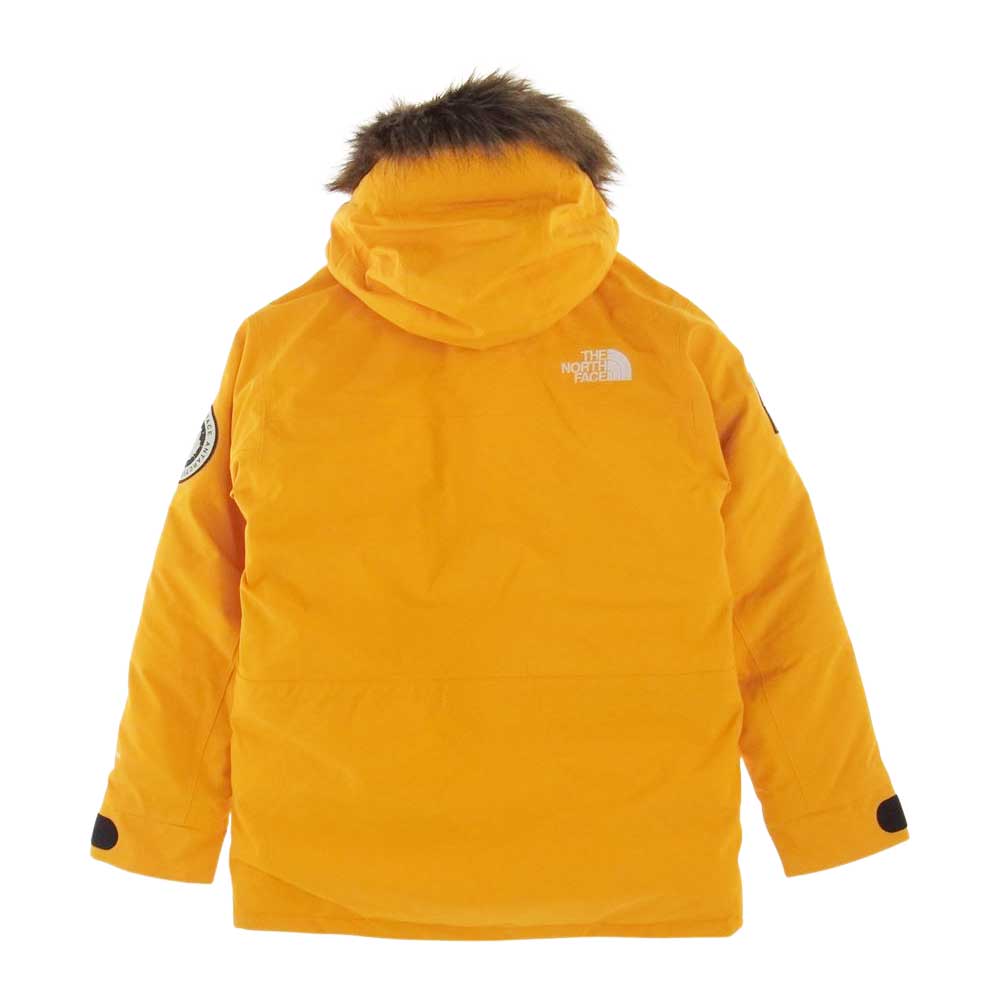 THE NORTH FACE ノースフェイス ND92032 ANTARCTICA PARKA アンタークティカ パーカ ダウン ジャケット イエロー系 L【美品】【中古】