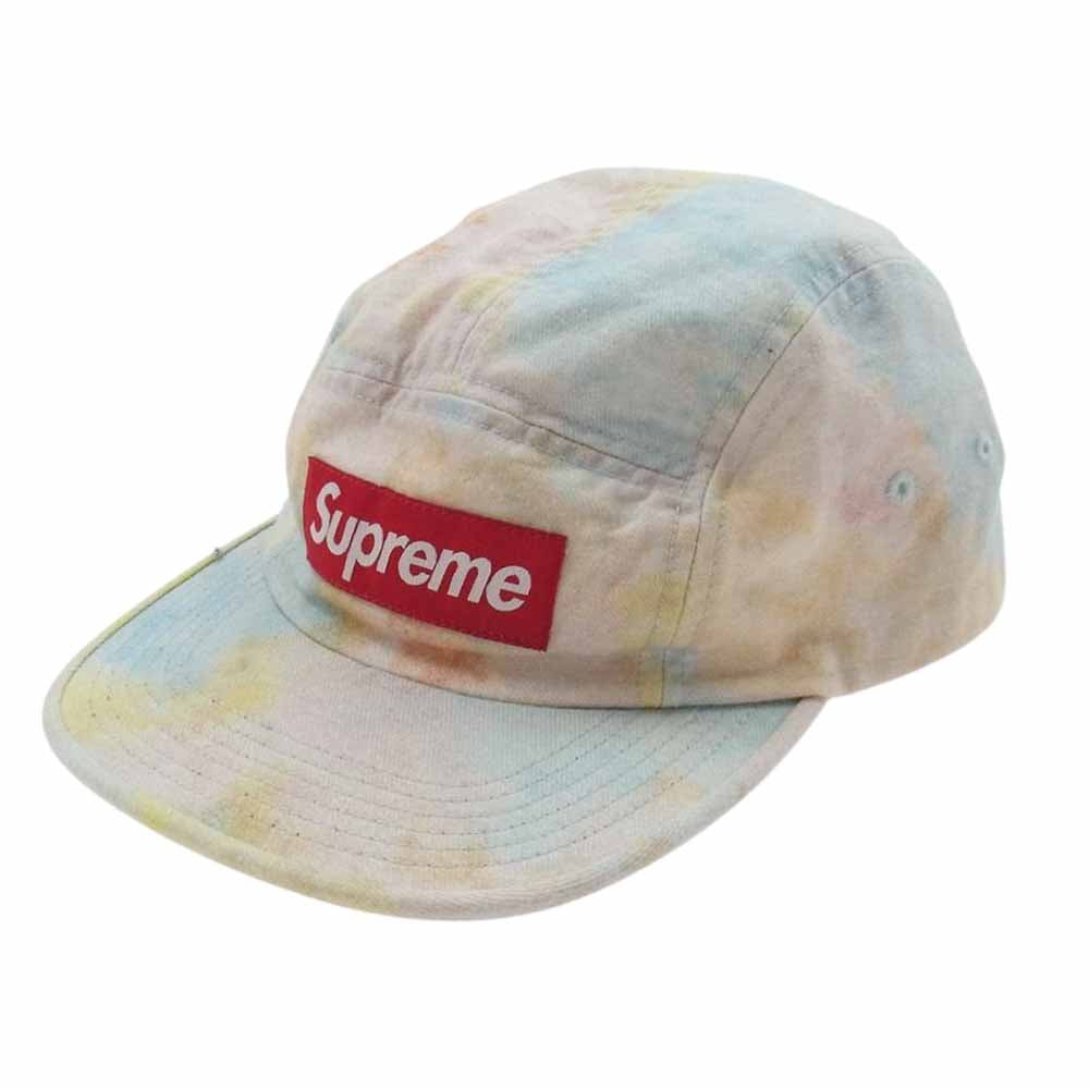 Supreme シュプリーム 18SS Multicolor Denim Camp Cap マルチカラー デニム キャンプ キャップ マルチカラー系【中古】