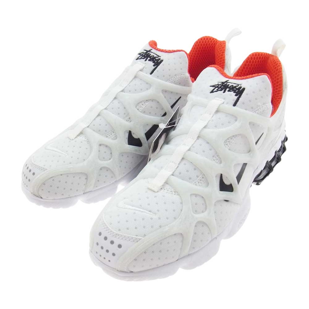 NIKE ナイキ CJ9918-100 × Stussy ステューシー AIR ZM SPIRIDON KK エアズーム クキニ スニーカー ホワイト系 27.5cm【美品】【中古】