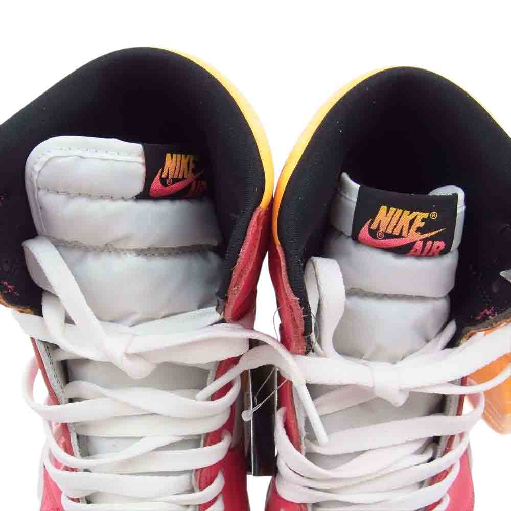 NIKE ナイキ 555088-603 AIR JORDAN 1 RETRO HIGH OG エア ジョーダン 1 レトロ ハイ オリジナル スニーカー オレンジ系 27.0cm【新古品】【未使用】【中古】