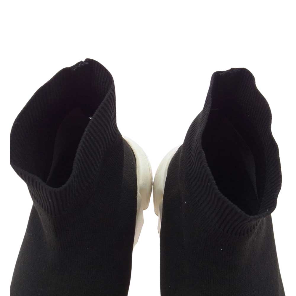 BALENCIAGA バレンシアガ 458653 SPEED TRAINER スピードトレーナー スピトレ ソックス ハイ スニーカー ブラック系 43(28.5cm)【中古】