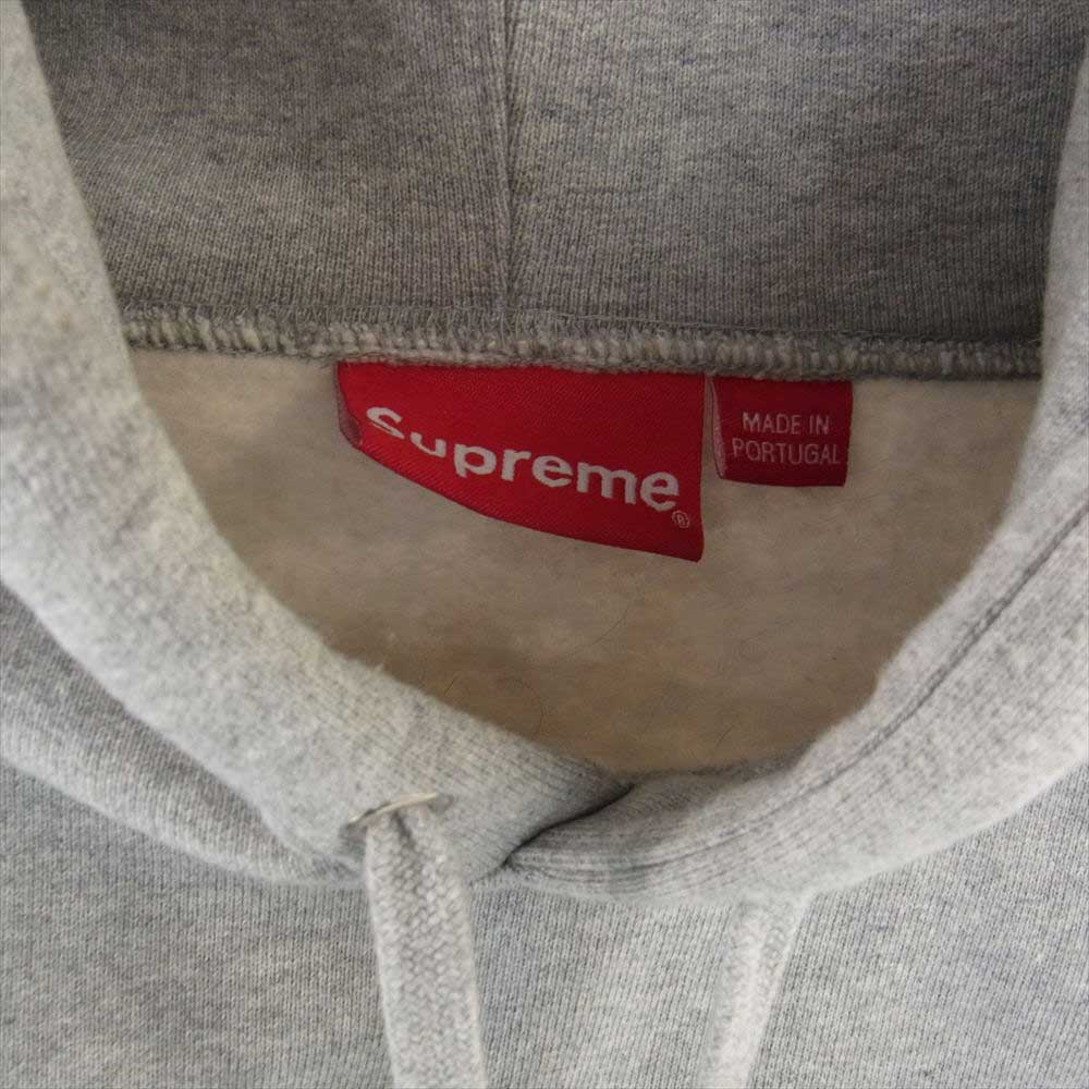 Supreme シュプリーム 21SS Handstyle Hooded Sweatshirt ハンドスタイル スウェット パーカー グレー系 L【中古】