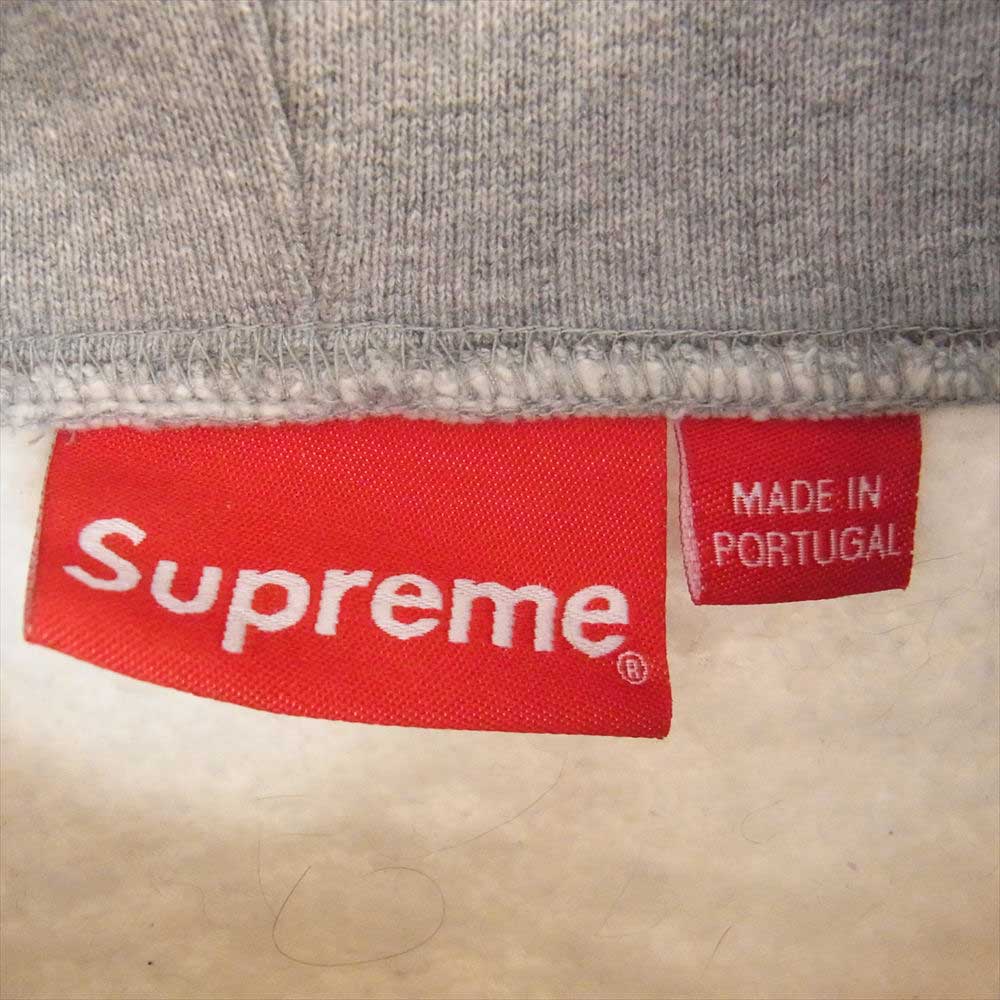 Supreme シュプリーム 21SS Handstyle Hooded Sweatshirt ハンドスタイル スウェット パーカー グレー系 L【中古】