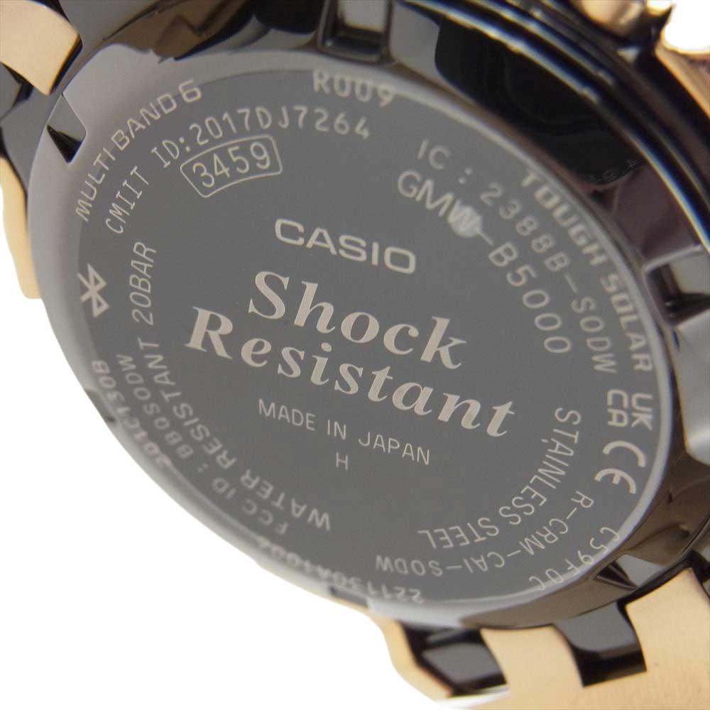 CASIO G-SHOCK カシオ ジーショック GMW-B5000GD-9JF フルメタル ゴールド 電波ソーラー ウォッチ 腕時計 ゴールド系【新古品】【未使用】【中古】