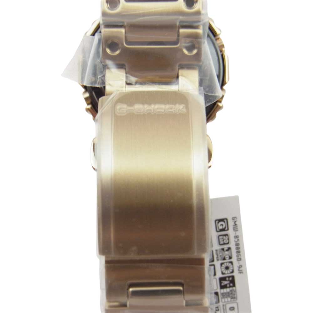 CASIO G-SHOCK カシオ ジーショック GMW-B5000GD-9JF フルメタル ゴールド 電波ソーラー ウォッチ 腕時計 ゴールド系【新古品】【未使用】【中古】
