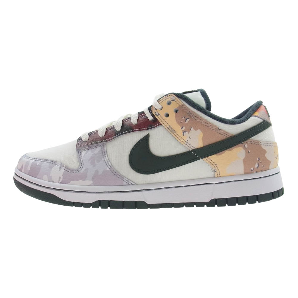 NIKE ナイキ DH0957-100 DUNK LOW SE SAIL MULTI CAMO ダンク ロー セイル マルチ カモ スニーカー マルチカラー系 28cm【新古品】【未使用】【中古】