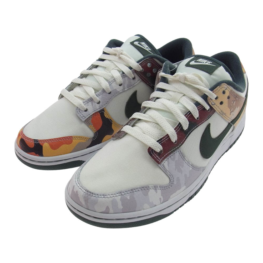 NIKE ナイキ DH0957-100 DUNK LOW SE SAIL MULTI CAMO ダンク ロー セイル マルチ カモ スニーカー マルチカラー系 28cm【新古品】【未使用】【中古】