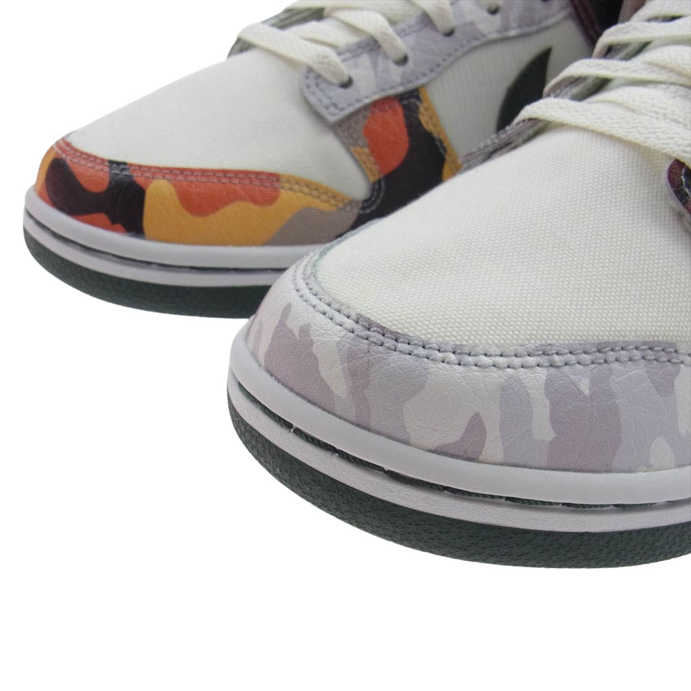 NIKE ナイキ DH0957-100 DUNK LOW SE SAIL MULTI CAMO ダンク ロー セイル マルチ カモ スニーカー マルチカラー系 28cm【新古品】【未使用】【中古】