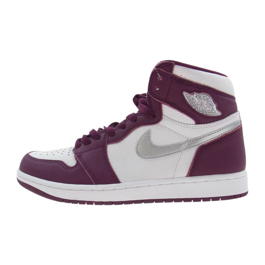 NIKE ナイキ 555088-611 AIR JORDAN 1 AJ1 RETRO HIGH OG BORDEAUX エアジョーダン レトロ ハイカット スニーカー マルチカラー系 27.5cm【新古品】【未使用】【中古】
