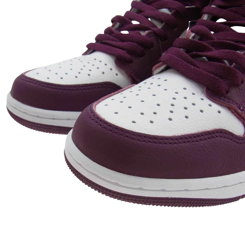 NIKE ナイキ 555088-611 AIR JORDAN 1 AJ1 RETRO HIGH OG BORDEAUX エアジョーダン レトロ ハイカット スニーカー マルチカラー系 27.5cm【新古品】【未使用】【中古】
