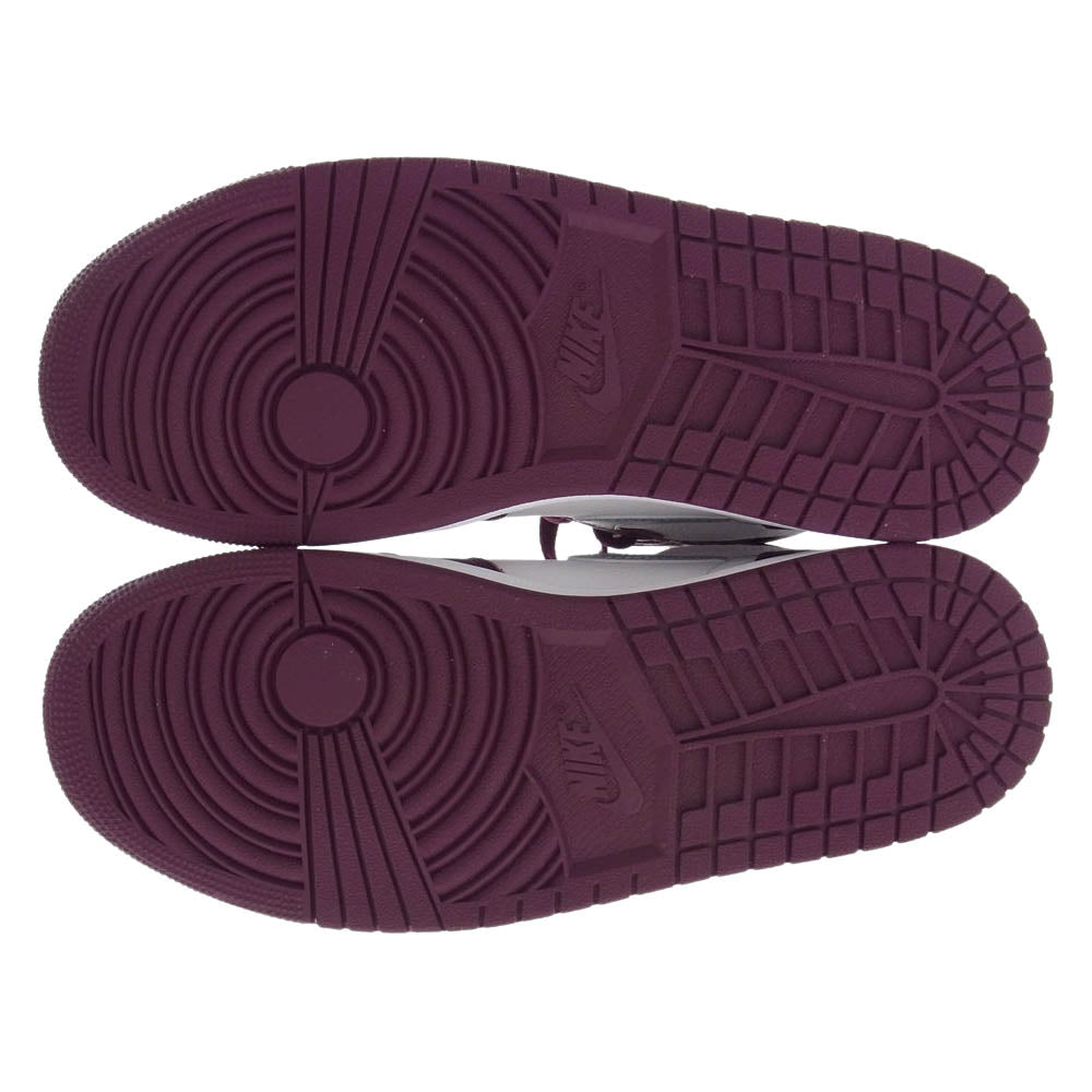 NIKE ナイキ 555088-611 AIR JORDAN 1 AJ1 RETRO HIGH OG BORDEAUX エアジョーダン レトロ ハイカット スニーカー マルチカラー系 27.5cm【新古品】【未使用】【中古】