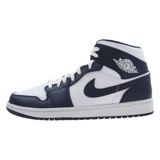 NIKE ナイキ 554724-174 AIR JORDAN 1 AJ1 MID エアジョーダン ミッド スニーカー オブシディアン ネイビー系 28.5cm【新古品】【未使用】【中古】