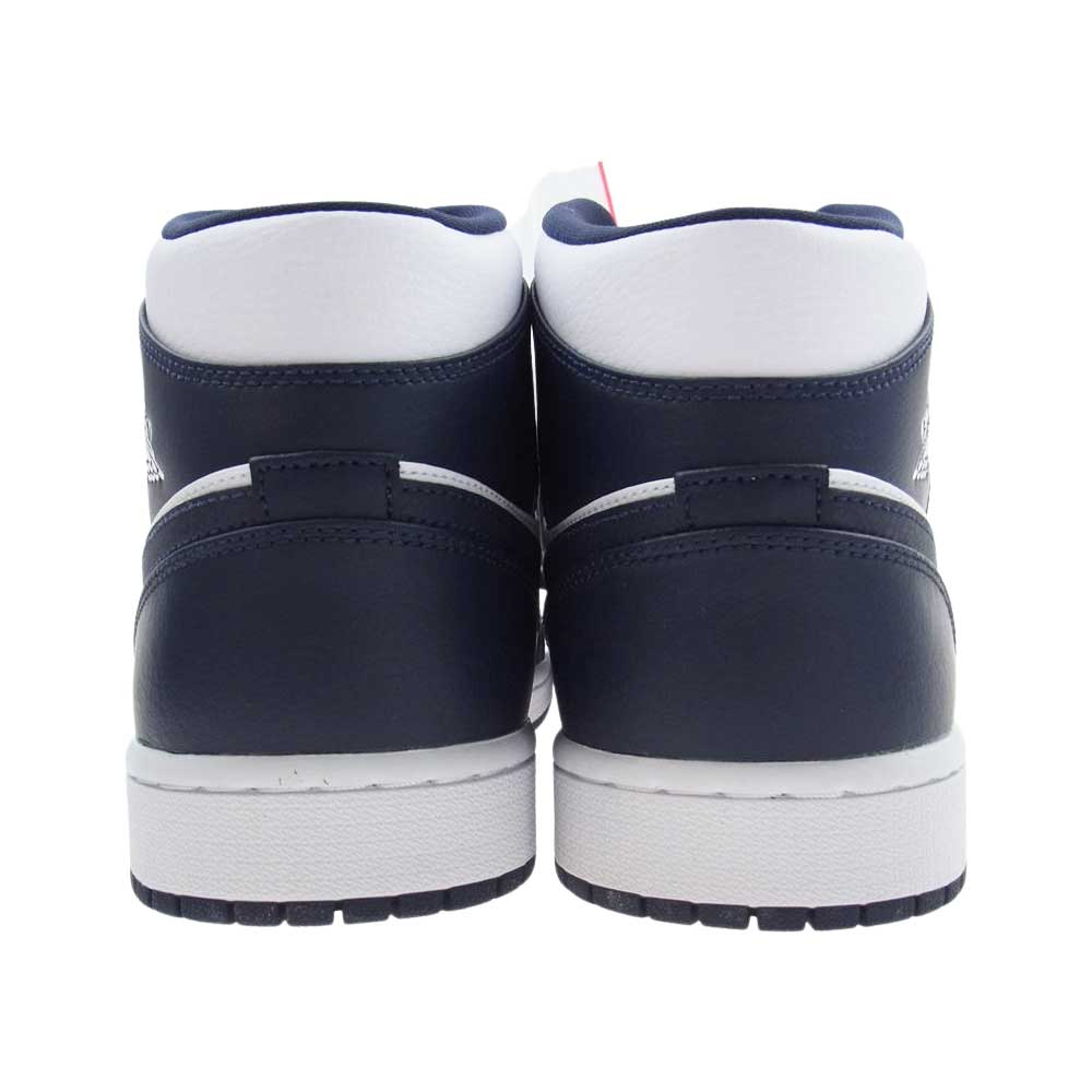 NIKE ナイキ 554724-174 AIR JORDAN 1 AJ1 MID エアジョーダン ミッド スニーカー オブシディアン ネイビー系 28.5cm【新古品】【未使用】【中古】