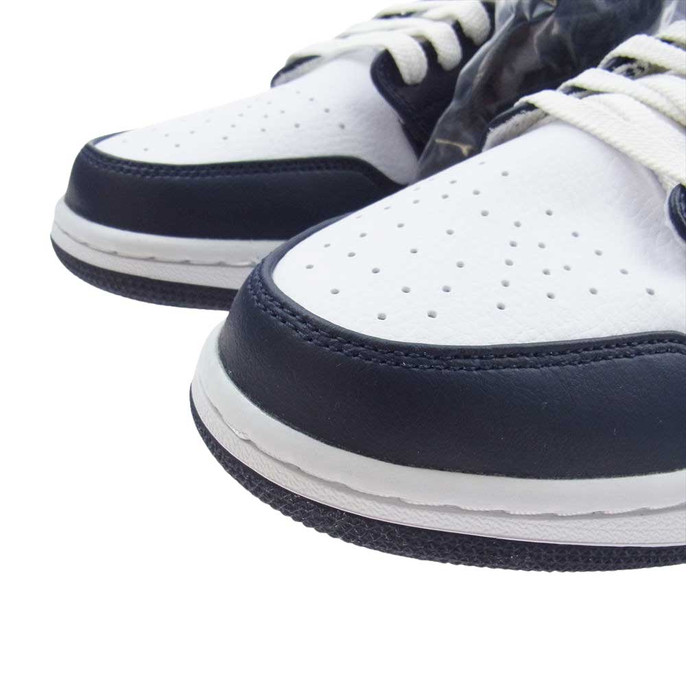 NIKE ナイキ 554724-174 AIR JORDAN 1 AJ1 MID エアジョーダン ミッド スニーカー オブシディアン ネイビー系 28.5cm【新古品】【未使用】【中古】