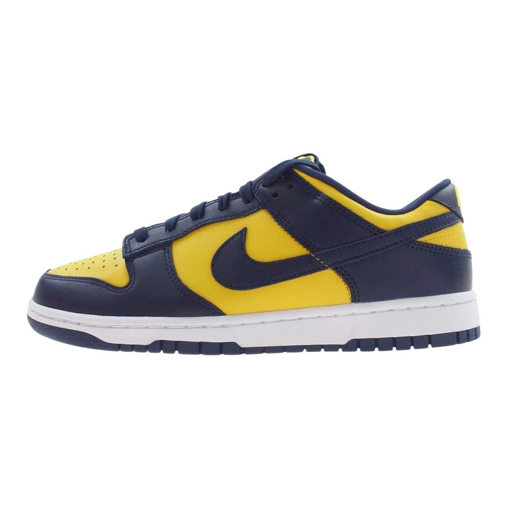 NIKE ナイキ DD1391-700 DUNK LOW RETRO VARSITY MAIZE ダンク ロー バーシティーメイズ ミシガン スニーカー イエロー系 27.5cm【新古品】【未使用】【中古】