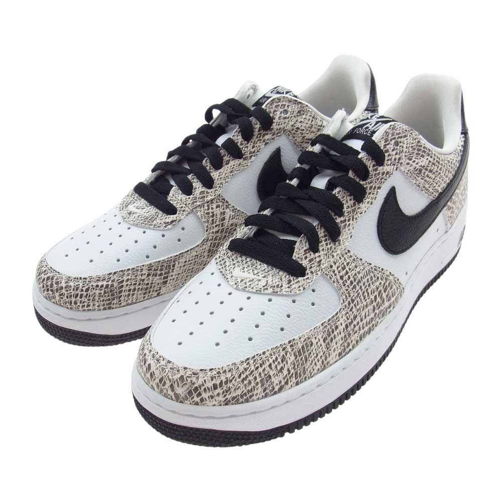 NIKE ナイキ 845053-104 AIR FORCE 1 AF1 LOW RETRO COCOA SNAKE エアフォースワン ロー レトロ ココアスネーク 白蛇 スニーカー ホワイト系 27.5cm【新古品】【未使用】【中古】