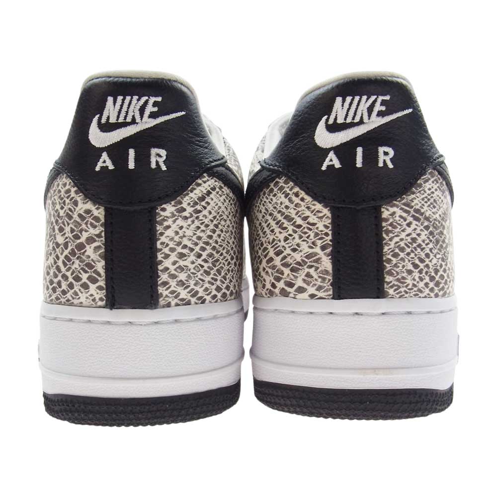 NIKE ナイキ 845053-104 AIR FORCE 1 AF1 LOW RETRO COCOA SNAKE エアフォースワン ロー レトロ ココアスネーク 白蛇 スニーカー ホワイト系 27.5cm【新古品】【未使用】【中古】
