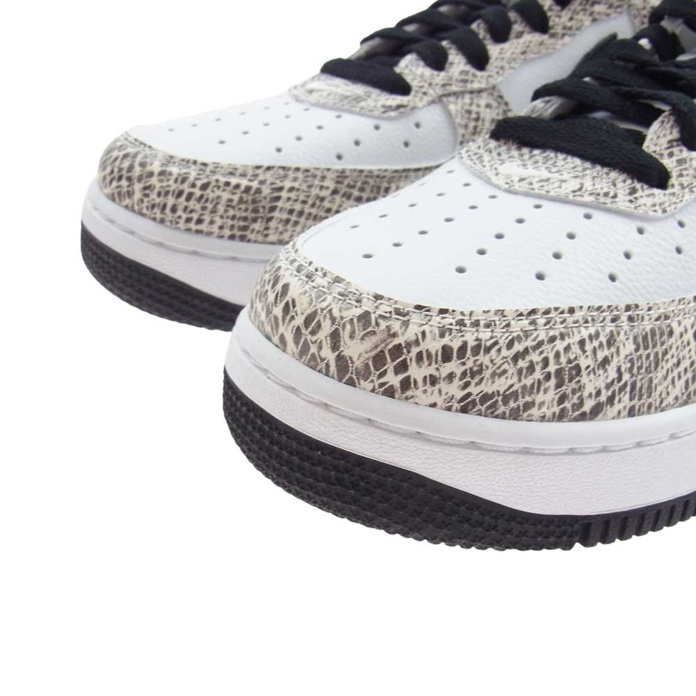 NIKE ナイキ 845053-104 AIR FORCE 1 AF1 LOW RETRO COCOA SNAKE エアフォースワン ロー レトロ ココアスネーク 白蛇 スニーカー ホワイト系 27.5cm【新古品】【未使用】【中古】