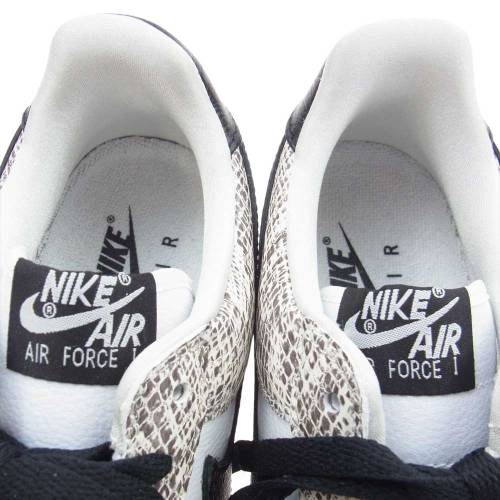 NIKE ナイキ 845053-104 AIR FORCE 1 AF1 LOW RETRO COCOA SNAKE エアフォースワン ロー レトロ ココアスネーク 白蛇 スニーカー ホワイト系 27.5cm【新古品】【未使用】【中古】