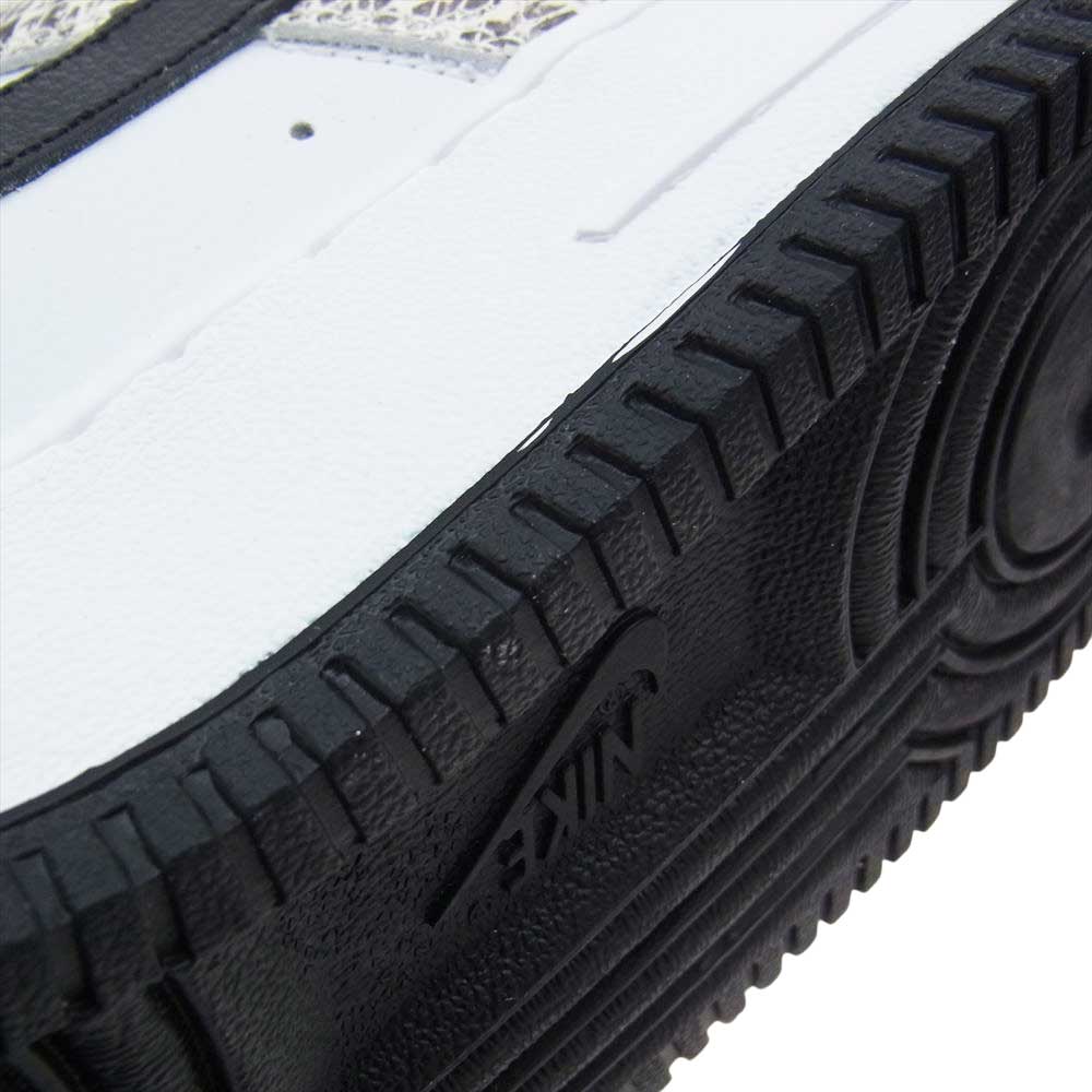 NIKE ナイキ 845053-104 AIR FORCE 1 AF1 LOW RETRO COCOA SNAKE エアフォースワン ロー レトロ ココアスネーク 白蛇 スニーカー ホワイト系 27.5cm【新古品】【未使用】【中古】