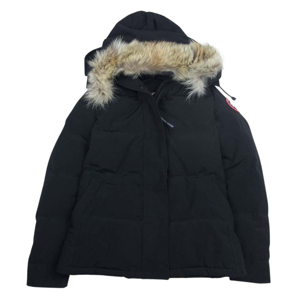 CANADA GOOSE カナダグース 2604JL 国内正規品 グリフィンタグ PORTLAND PARKA  ポートランド パーカ ダウン ジャケット ブラック系 S【中古】