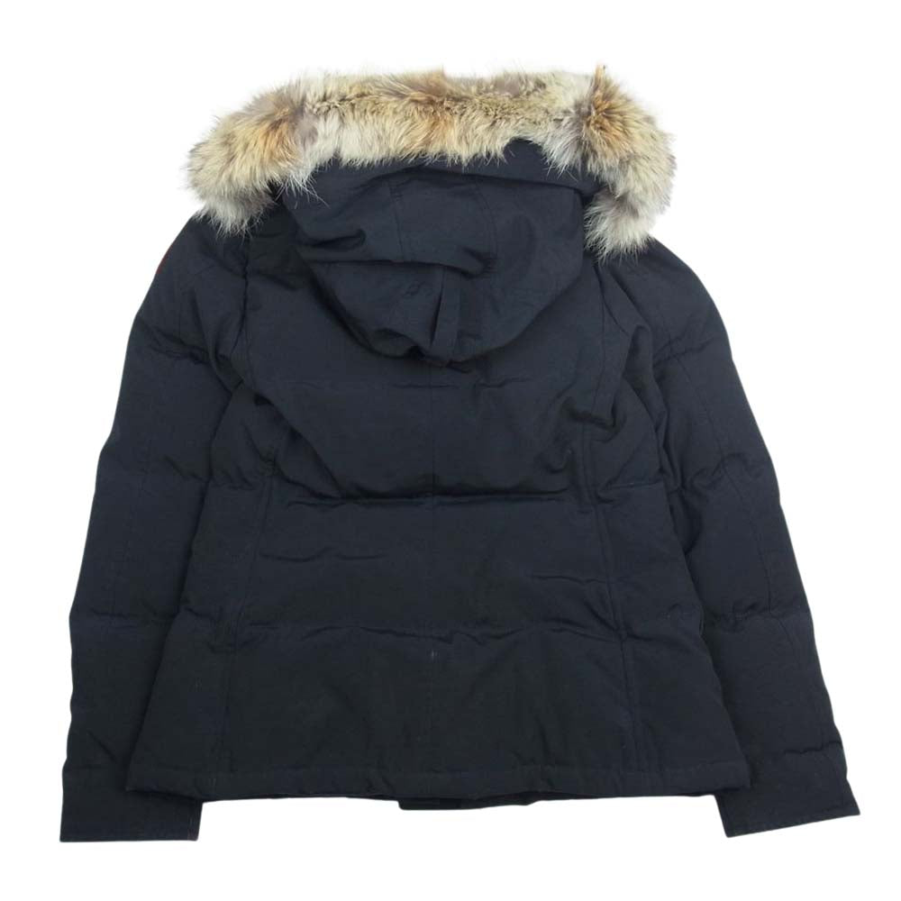 CANADA GOOSE カナダグース 2604JL 国内正規品 グリフィンタグ PORTLAND PARKA  ポートランド パーカ ダウン ジャケット ブラック系 S【中古】
