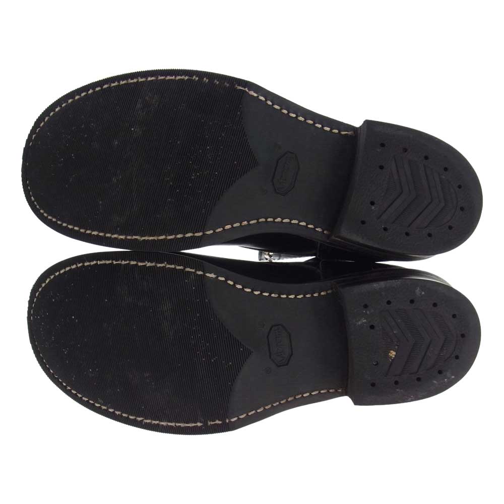 ADDICT CLOTHES アディクトクローズ HORSEHIDE LACE-UP BOOTS ホースハイド レースアップ ブーツ ブラック系 US7.5【中古】