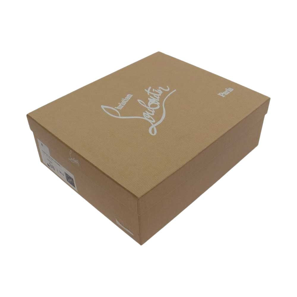 Christian Louboutin クリスチャンルブタン 3120441 Divinoche 160 VEAU VELOURS スエード レザー ストラップ ハイヒール シューズ レッド系 36 1/2【中古】