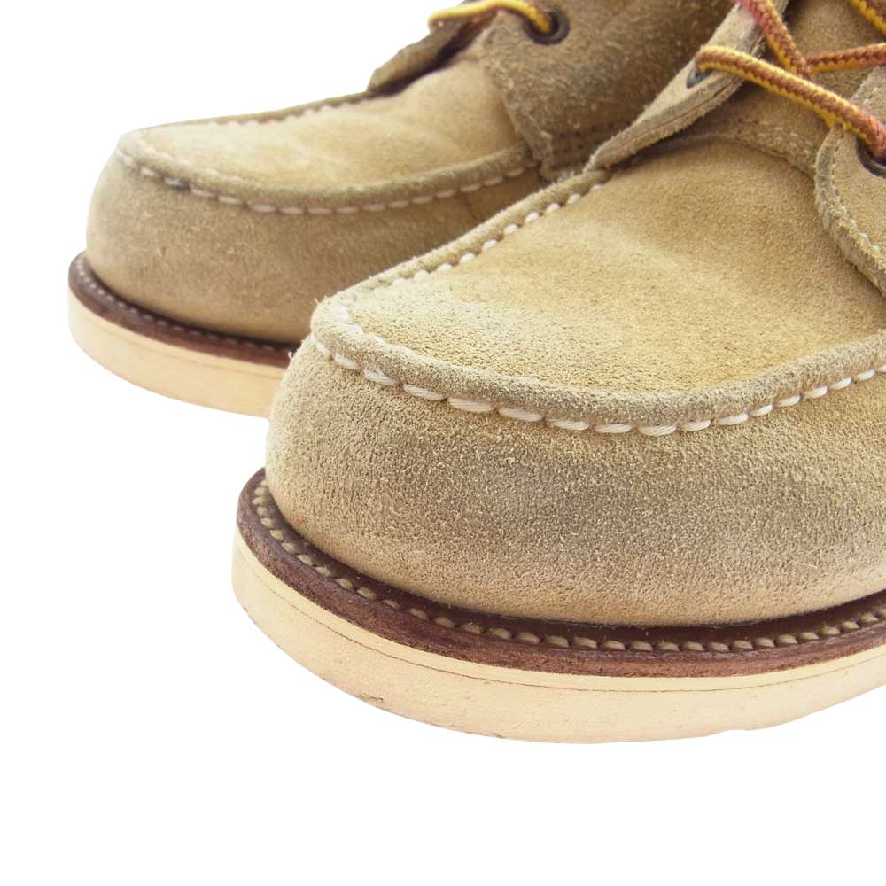 Chippewa チペワ 29492 Vibram ソール モックトゥ ブーツ ライトブラウン系 US8EE【中古】
