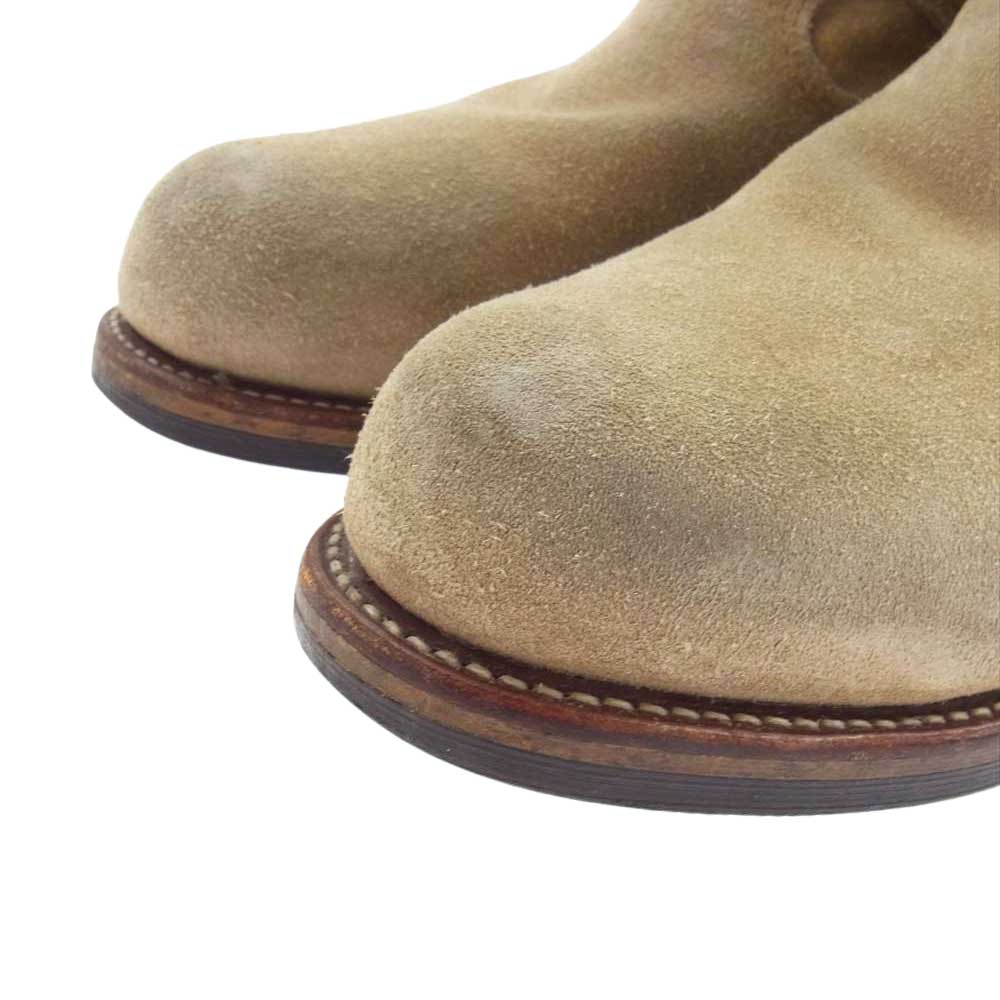 Chippewa チペワ 91000 PT91 11inch ENGINEER BOOTS SAND SUEDE エンジニア ブーツ ベージュ系 US8E【中古】