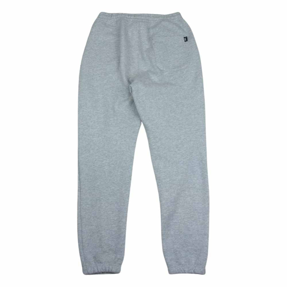 STUSSY ステューシー 21SS ロゴ刺繍 スウェット パンツ グレー系 S【中古】