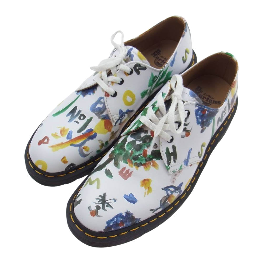 Supreme シュプリーム 22AW Yohji Yamamoto Dr.Martens 1461 3eye-Shoe ヨウジヤマモト ドクターマーチン 3ホール シューズ ホワイト系 US9【新古品】【未使用】【中古】