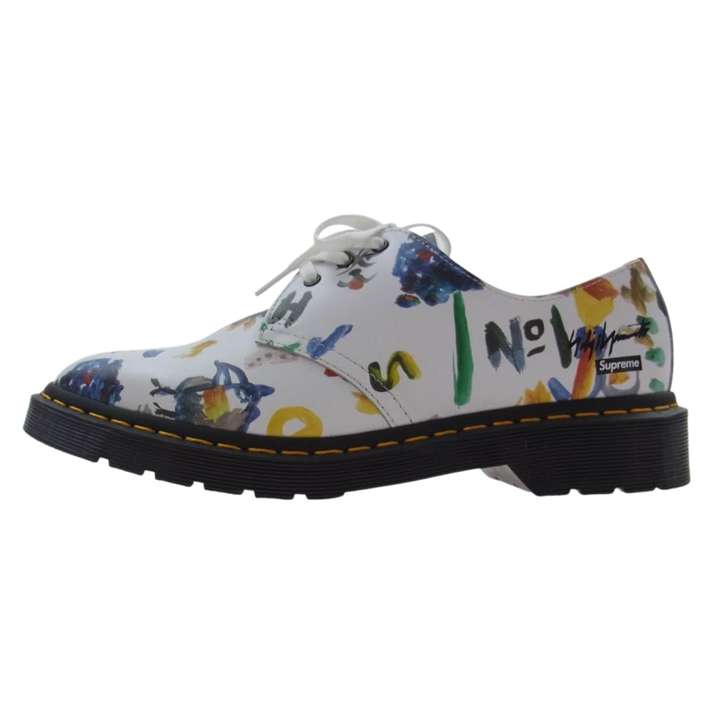 Supreme シュプリーム 22AW Yohji Yamamoto Dr.Martens 1461 3eye-Shoe ヨウジヤマモト ドクターマーチン 3ホール シューズ ホワイト系 US9【新古品】【未使用】【中古】