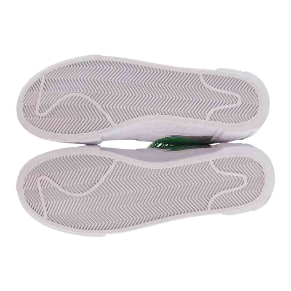 NIKE ナイキ DD1877-001 × SACAI サカイ BLAZER LOW ブレーザー ロー MEDIUM GREY ミディアム グリーン ホワイト系 グリーン系 26cm【新古品】【未使用】【中古】