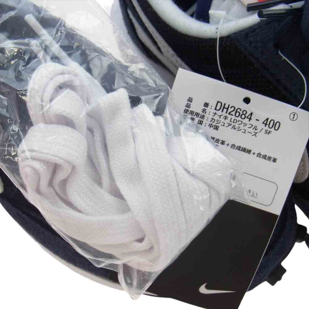 NIKE ナイキ DH2684-400 × SACAI サカイ FRAGMENT DESIGN フラグメント デザイン LD WAFFLE ワッフル BLUE VOID ブルー ボイド スニーカー ネイビー系 ホワイト系 26cm【新古品】【未使用】【中古】